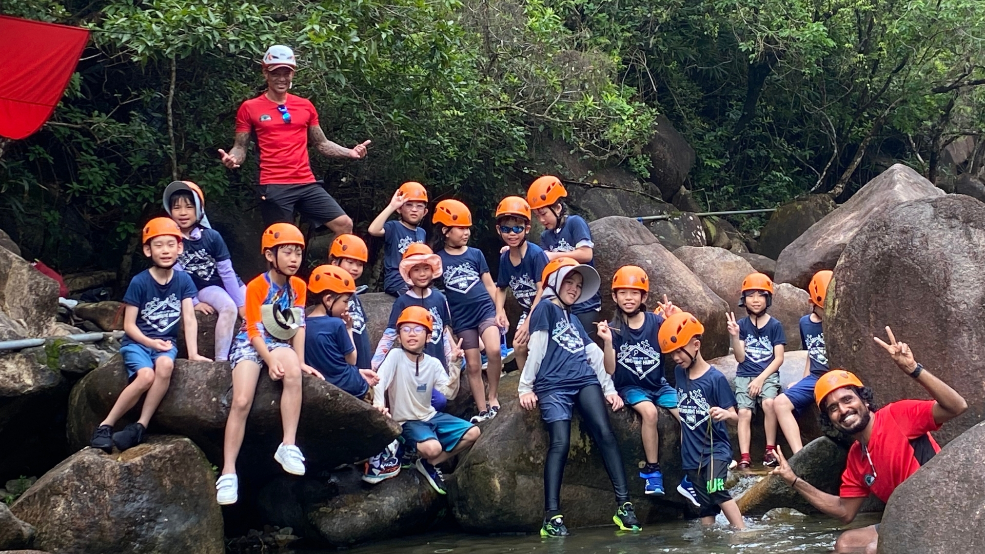 Adventurers at Camp APA