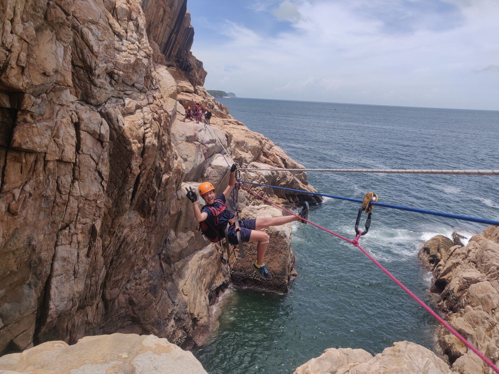 Adventurers at Camp APA