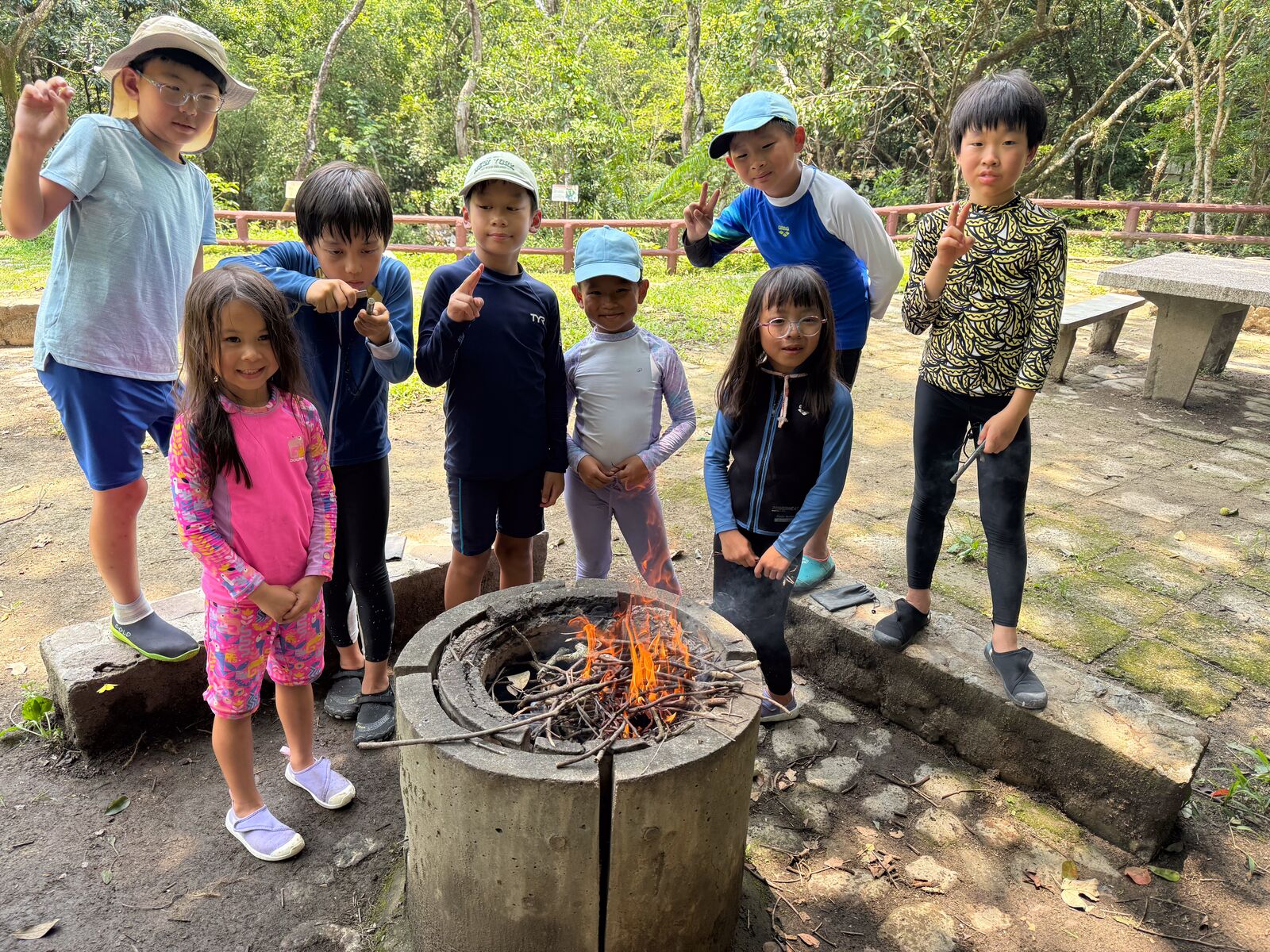 Explorers at Camp APA