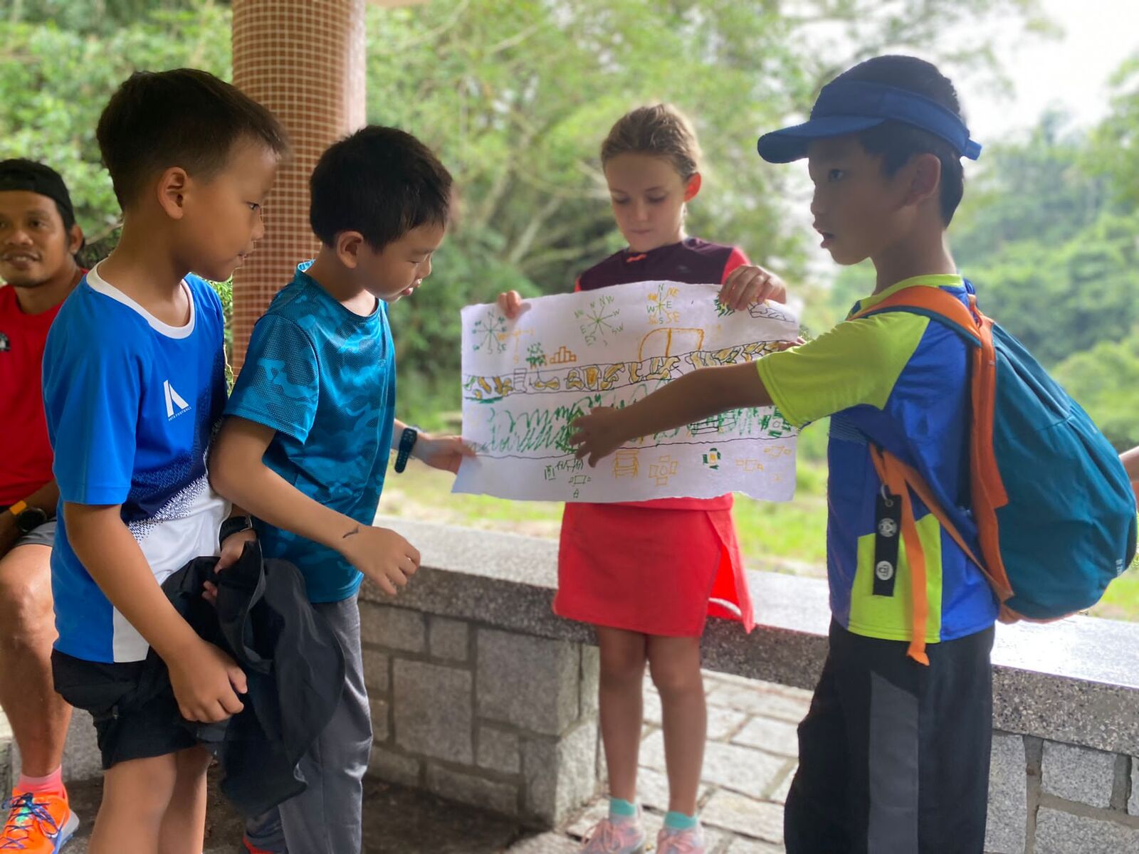 Explorers at Camp APA